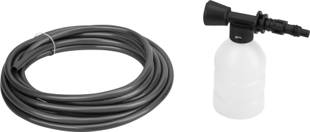 Aparat masina pistol de spalat cu presiune cu acumulator baterii 2x4Ah 20V 60bar + accesorii (KD662) [2]