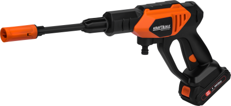 Aparat masina pistol de spalat cu presiune cu acumulator baterii 2x4Ah 20V 60bar + accesorii (KD662) [7]