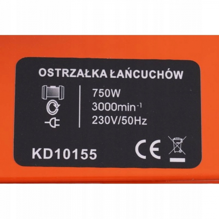 Aparat masina profesionala ascutit ascutitor lant drujba 750W metalic  (KD10155) [8]