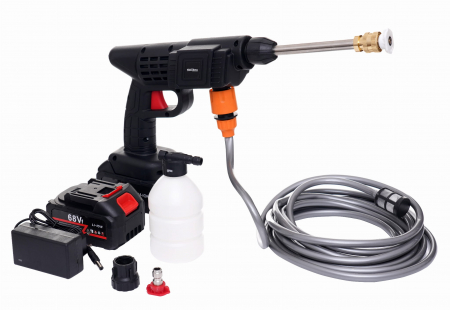 Scule Atelier Auto - Aparat masina spalat cu presiune electrica 2 baterii 68V (KD663)