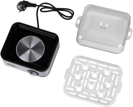 Produse noi (necategorizate) - Aparat pentru fiert gatit oua, 8 compartimente, 500 W (KD4118)