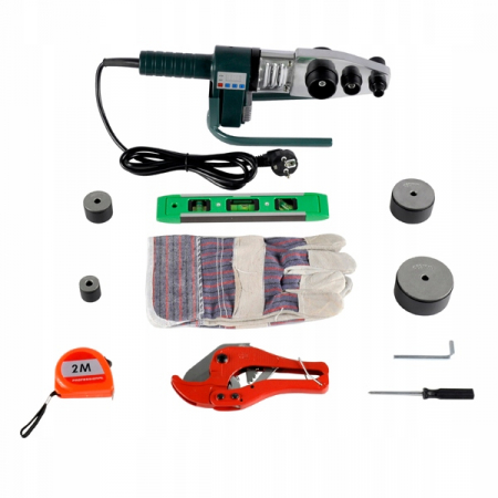 Aparat plita lipire lipit sudura sudat tevi PPR PVC Polipropilena 2700W 16-63mm + accesorii (BP-6506) [13]