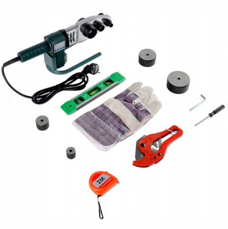 Aparat plita lipire lipit sudura sudat tevi PPR PVC Polipropilena 2700W 16-63mm + accesorii (BP-6506) [12]