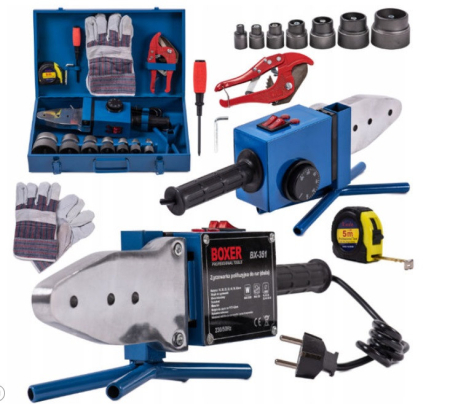 Aparat / plita lipire lipit sudura sudat tevi PPR PVC Polipropilena 2850W 16-63mm + accesorii (BX-351) [2]