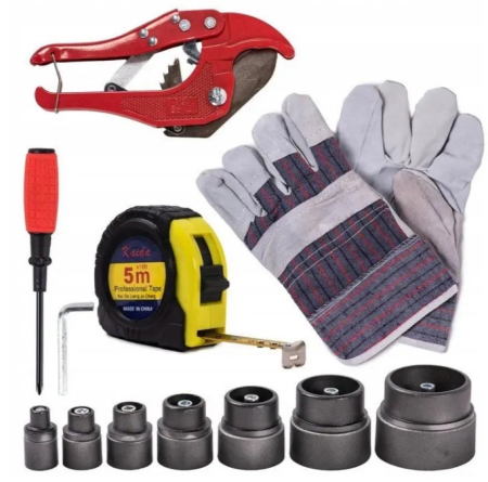 Aparat / plita lipire lipit sudura sudat tevi PPR PVC Polipropilena 2850W 16-63mm + accesorii (BX-351) [6]