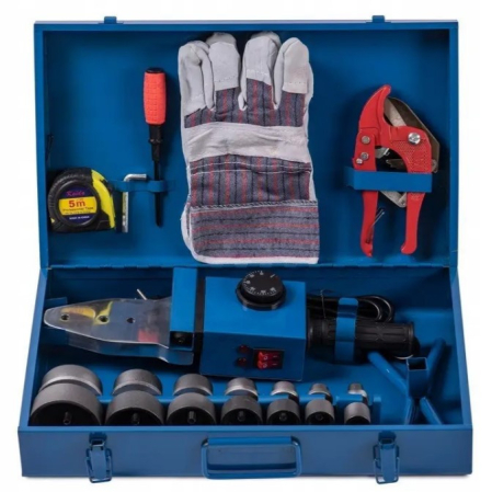 Aparat / plita lipire lipit sudura sudat tevi PPR PVC Polipropilena 2850W 16-63mm + accesorii (BX-351) [7]