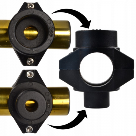 Aparat plita lipire sudura tevi PPR 2000W 6-32mm Polipropilena 0-300ᵒC (38300) [1]