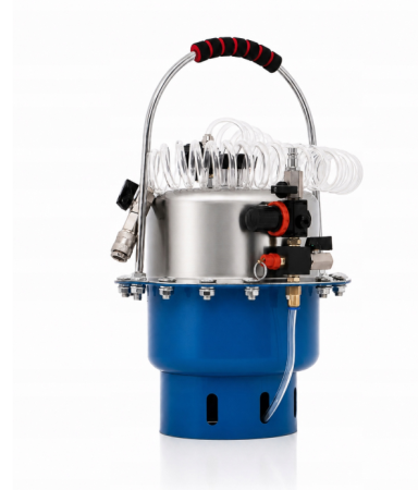 Aparat pneumatic pentru aerisire si schimb lichid frana 5L, cu adaptoare (TA4252) [4]
