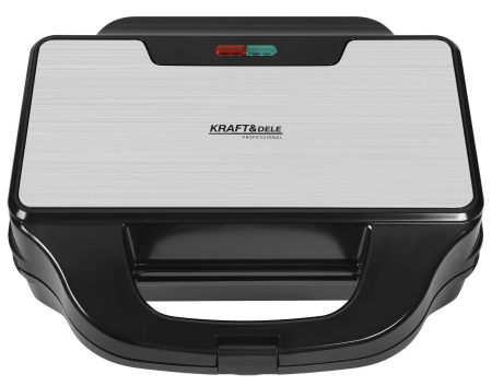Aparat sandwich 3 in 1, 1500W, placi interschimbabile pentru wafe, toast si grill (KD4133) [3]