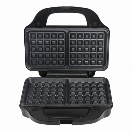 Aparat sandwich 3 in 1, 1500W, placi interschimbabile pentru wafe, toast si grill (KD4133) [13]