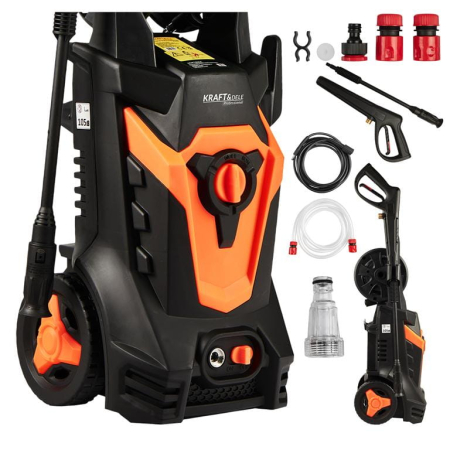 Aparat spalat jet cu presiune 200bar 2100W 6L min + accesorii conectare si spalare (KD439) [12]