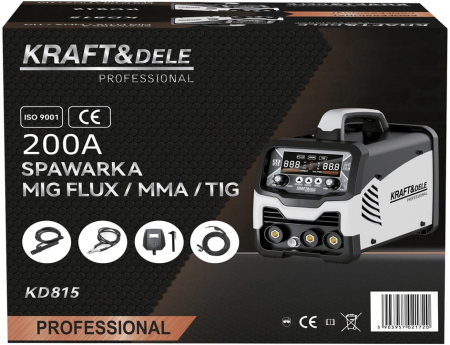 Aparat sudura MIG FLUX MMA TIG 200A cu IGBT si afisaj LCD (KD815) [13]