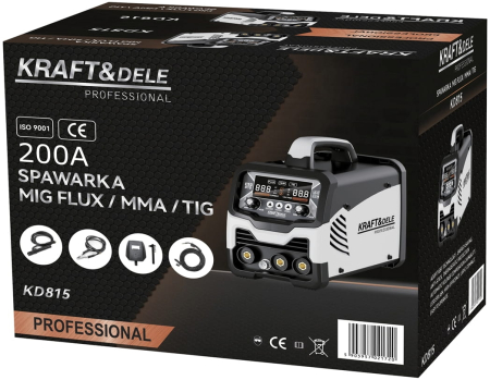 Aparat sudura MIG FLUX MMA TIG 200A cu IGBT si afisaj LCD (KD815) [15]