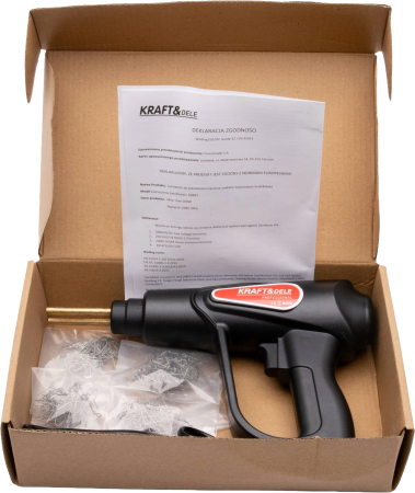 Aparat sudura plastic 100W cu 200 capse pentru reparatii bare auto si elemente din plastic (KD867) [22]