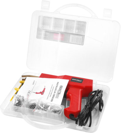 Aparat sudura plastic 100W cu capse pentru reparatii auto taiere termica si netezire in valiza (KD868) [4]