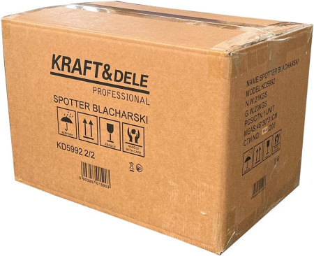 Aparat sudura puncte spotter pentru reparatii caroserie 4200A cu carucior si accesorii (KD5992_2K) [1]