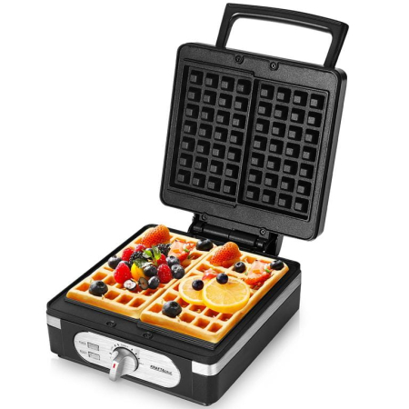 Aparat vafe gofre 2000W, 3 trepte temperatura alimentare 220-240V (KD4100) [2]