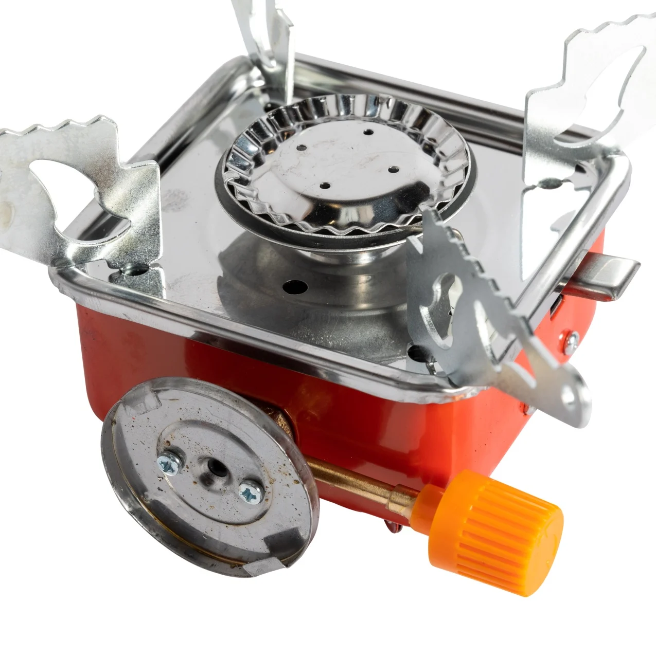 Aragaz camping putere termica 2.8 kw aprindere piezo-electrica compatibil rezerva gaz spray 95x95mm (GF-2437) [8]