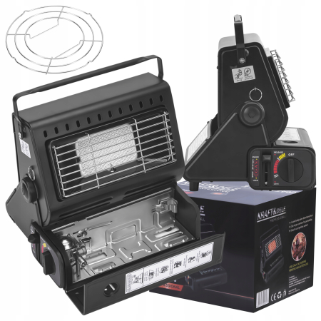 Produse noi (necategorizate) - Aragaz cuptor incalzitor camping pe gaz 1.8 Kw (KD11743)