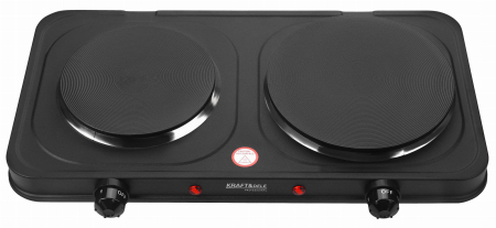 Aragaz electric cu 2 arzatoare 2600W 155 si 185 mm cu termostat reglabil (KD4166) [13]