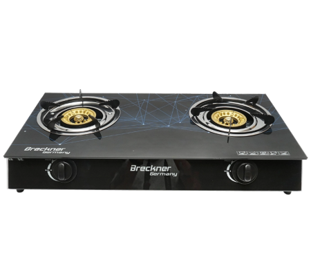 Produse noi (necategorizate) - Aragaz, plita cu 2 arzatoare din fonta 3KW, sticla securizata 700x380x94mm DISMM73 (BK78956)