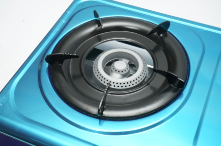 Aragaz, plita din inox cu 2 arzatoare din fonta 2.5KW, aprindere automata 715x380x94mm DISMM72 (BK78955) [4]