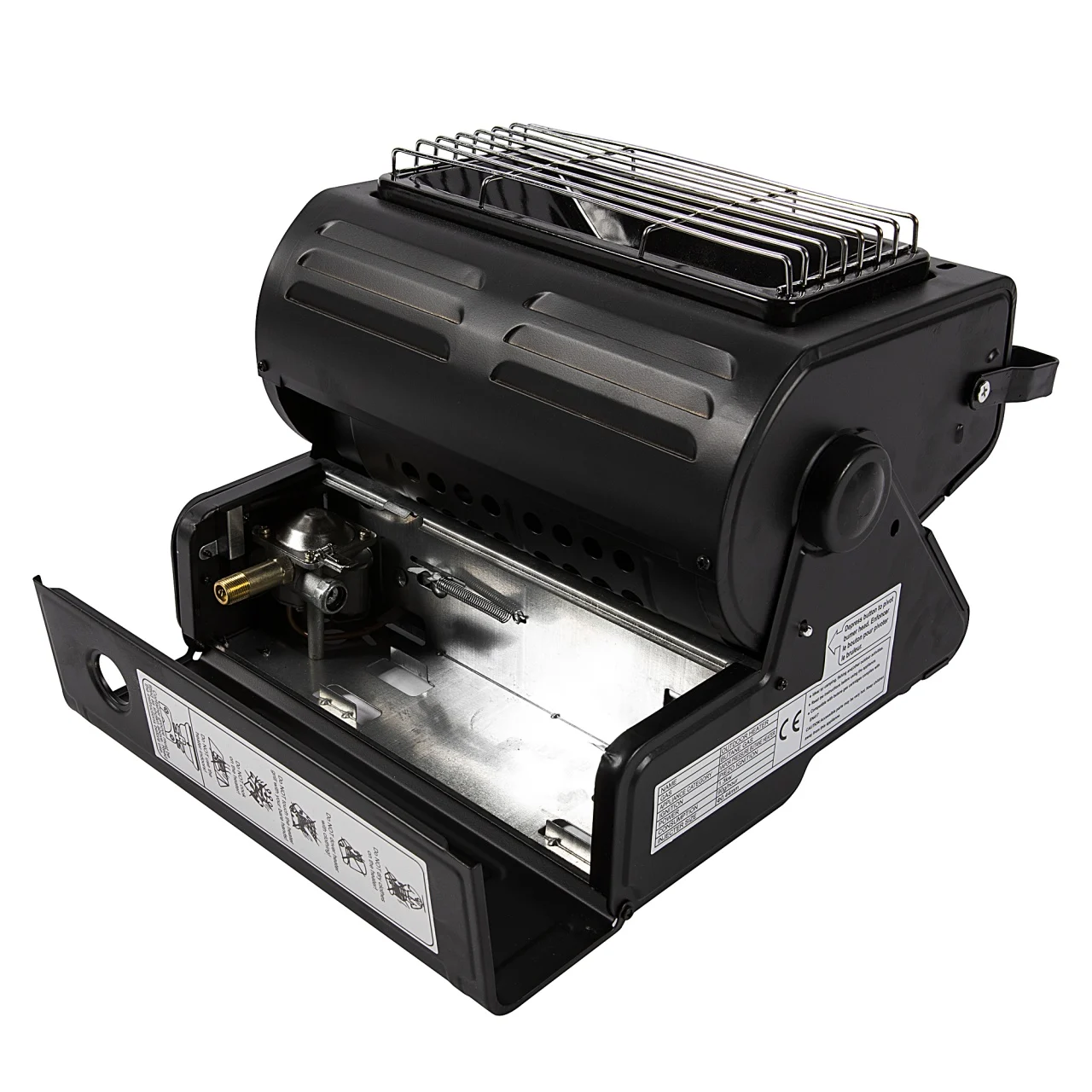 Incalzitoare arzatoare electrice / gaz / combustibil - Aragaz portabil si incalzitor 2 in 1 (GF-0630)