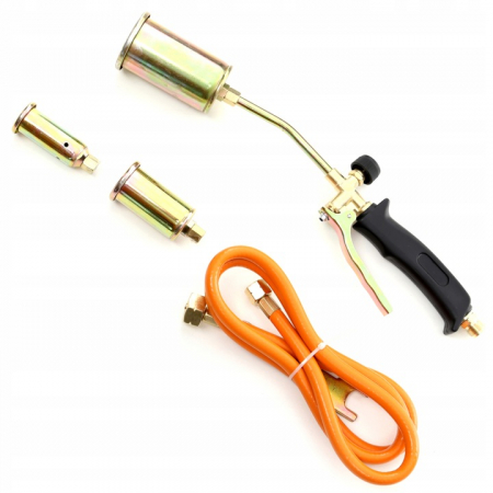Incalzitoare arzatoare electrice / gaz / combustibil - Arzator gaz parlitor cu clapeta 3 duze (KD10302)