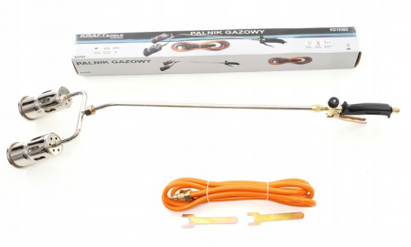 Arzator gaz parlitor dublu 2x60mm pentru carton bituminat 850mm (KD10305) [4]