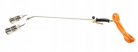 Arzator gaz parlitor dublu 2x60mm pentru carton bituminat 850mm (KD10305) [1]