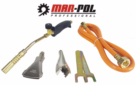 Altele - Arzator universal pe gaz 2kW cu furtun ranforsat 1.5m (M78393)