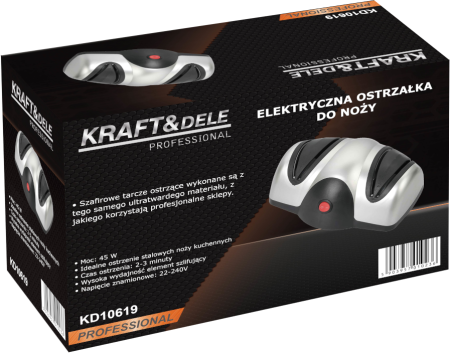 Ascutitor electric pentru cutite 45W, cu discuri din safir, 1350 rpm, pentru cutite, burghie si dalti (KD10619) [8]
