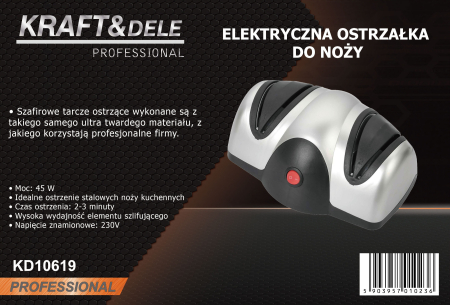 Ascutitor electric pentru cutite 45W, cu discuri din safir, 1350 rpm, pentru cutite, burghie si dalti (KD10619) [6]