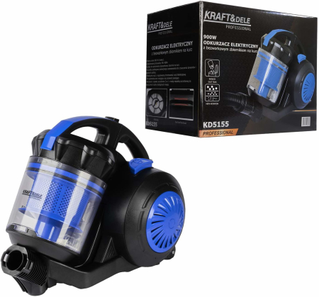 Aspirator fara sac 900W cu tehnologie ciclonic si filtru HEPA pentru curatare eficienta  (KD5155) [30]