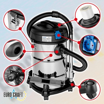 Aspirator industrial de atelier 2300W 30L 230V (ER2300) [1]