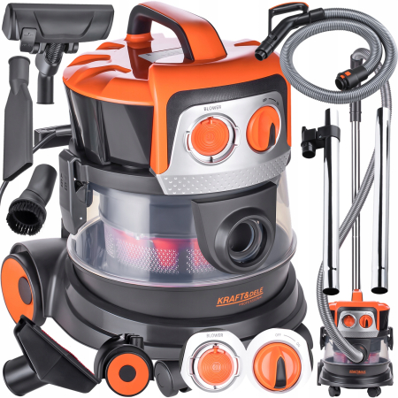 Aspiratoare - Aspirator industrial fără sac 2000W 9L + accesorii (KD5149)