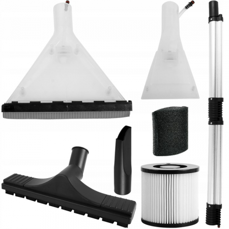 Aspirator multifunctional 2000W 20L umed  uscat  cu spalare extractie curatare covor tapiterie (N4905) [4]