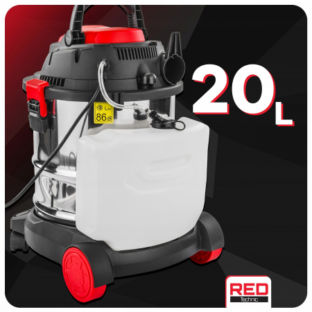 Aspirator multifunctional 2000W 20L umed uscat cu spalare extractie curatare covor tapiterie (RTODP0137) [20]
