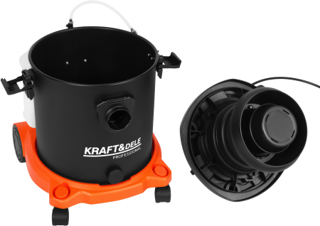 Aspirator umed uscat 1600W cu functie spalare tapiterie si filtru HEPA (KD5176) [15]