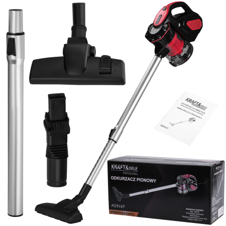 Produse noi (necategorizate) - Aspirator vertical de mana 220 230V 600W 0.5L + accesorii (KD5147)