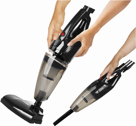 Aspirator vertical fara sac 2 in 1, 1000W, recipient 1L, filtru HEPA, perie LED (KD5165) [15]