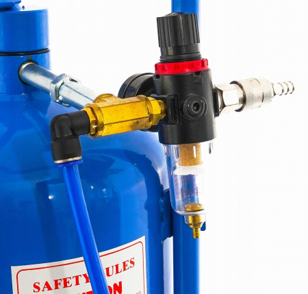 Statie mobila de sablare profesionala cu nisip mobila 19L aparat masina sablat (B3400) [3]