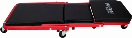 Banca atelier 2 in 1 tip sezlong si scaun, 6 roti pivotante, cadru metalic, 150 kg (KD10764) [11]