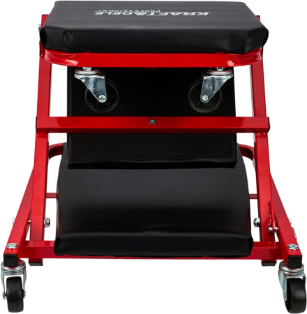 Banca atelier 2 in 1 tip sezlong si scaun, 6 roti pivotante, cadru metalic, 150 kg (KD10764) [8]