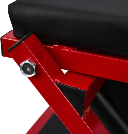 Banca atelier 2 in 1 tip sezlong si scaun, 6 roti pivotante, cadru metalic, 150 kg (KD10764) [6]