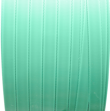 Banda de legat PET poliester, 19x1mm, verde, rola 1000m DISFN12 (BK92415) [2]