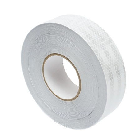 Banda reflectorizanta alba 45,7m /rola DIS3MA (BK89000) [1]