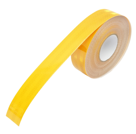 Banda reflectorizanta galbena 45.7m /rola  (BK89002) [2]