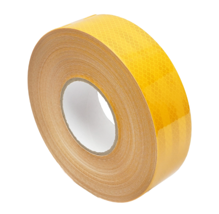 Banda reflectorizanta galbena 45.7m /rola  (BK89002) [1]