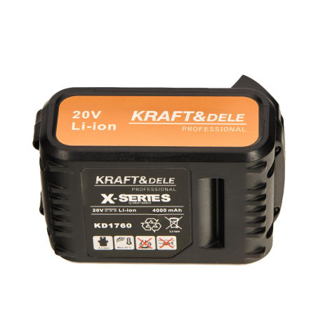 Baterie acumulator Li-Ion 20V seria X 4000 mAh  (KD1760) [7]